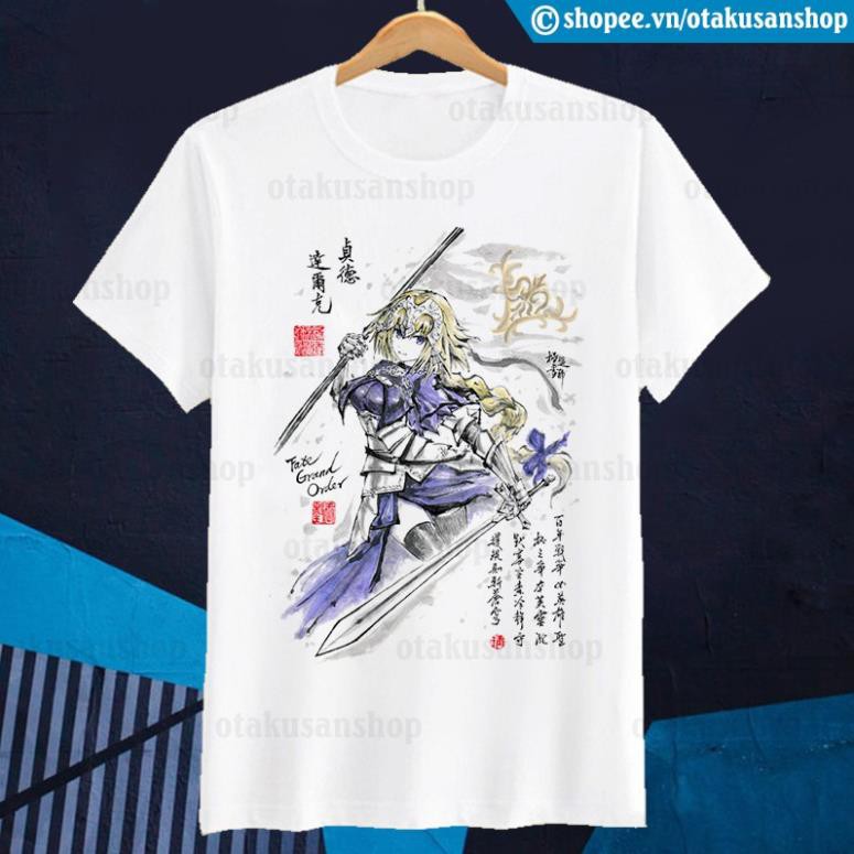 RẺ VÔ ĐỊCH- Áo thun Fate Grand Order Jeanne d'Arc ngắn tay