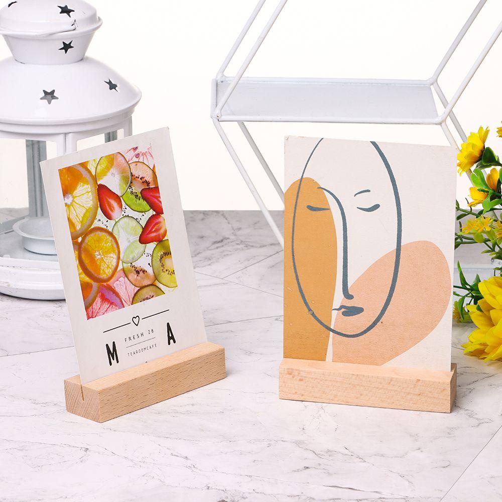 GOGOUP Giá Đỡ Kẹp Giấy / Ảnh Để Bàn Trang Trí Tiệc Cưới Lãng Mạn