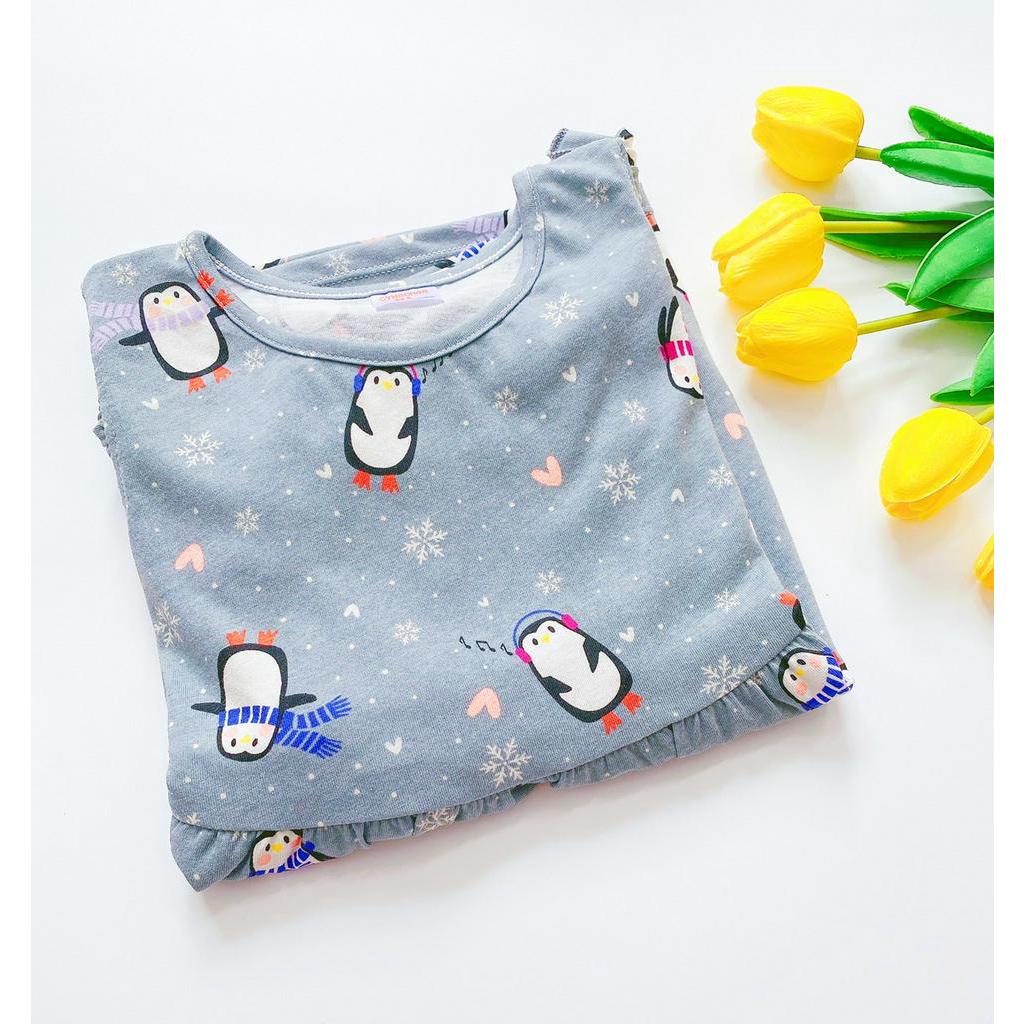 Bộ thun cotton xuất dư mùa hè Gymboree dành cho bé gái từ 23kg đến 33kg