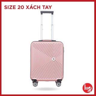 Vali Du Lịch Aber AB1195 Form Vuông Thời Trang 9 Màu Cá Tính