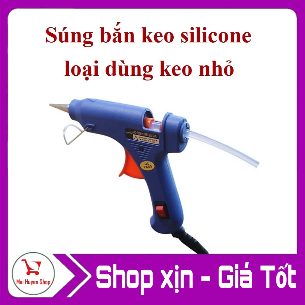 Súng bắn keo NHỎ không kèm keo silicon chất lượng.