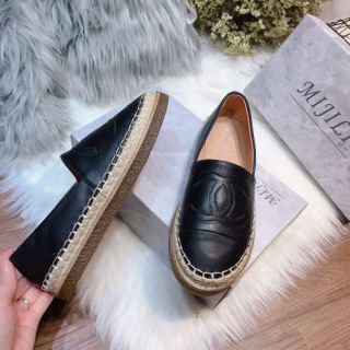 HOT ³hvm Giày mọi cn đế kép da mềm viền cói siêu êm fullboxcao cấp . . ĐẸP '