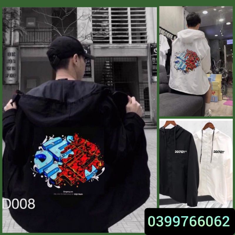 𝗡𝗘𝗪 𝗔𝗥𝗥𝗜𝗩𝗔𝗟  Áo Khoác Dù 2lớp Uinsex có form rộng XL )