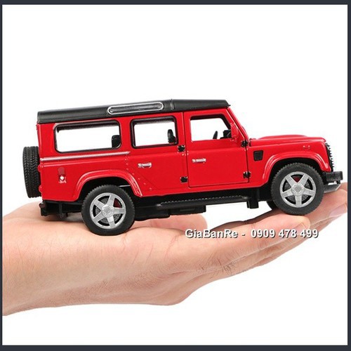 XE MÔ HÌNH KIM LOẠI TỈ LỆ 1:32 - LAND ROVER DEFENDER - 9772