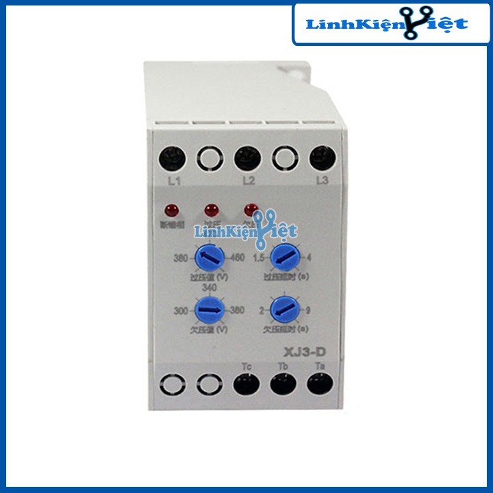 Relay Bảo Vệ Điện Áp 3 Pha CHNT XJ3-D Có Điều Chỉnh ( BH : 1 tháng )