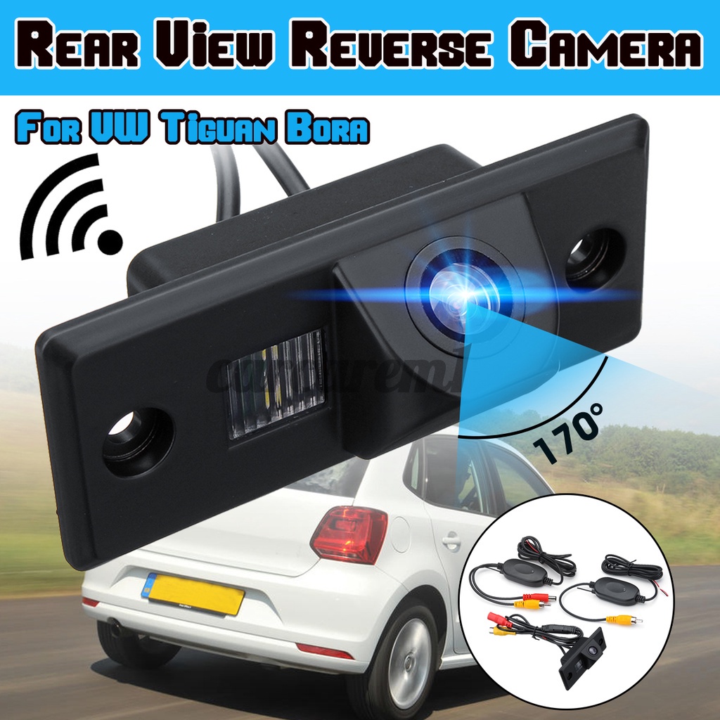 Camera lùi xe không dây cho VW Tiguan Bora Porsche Cayenne 2021

