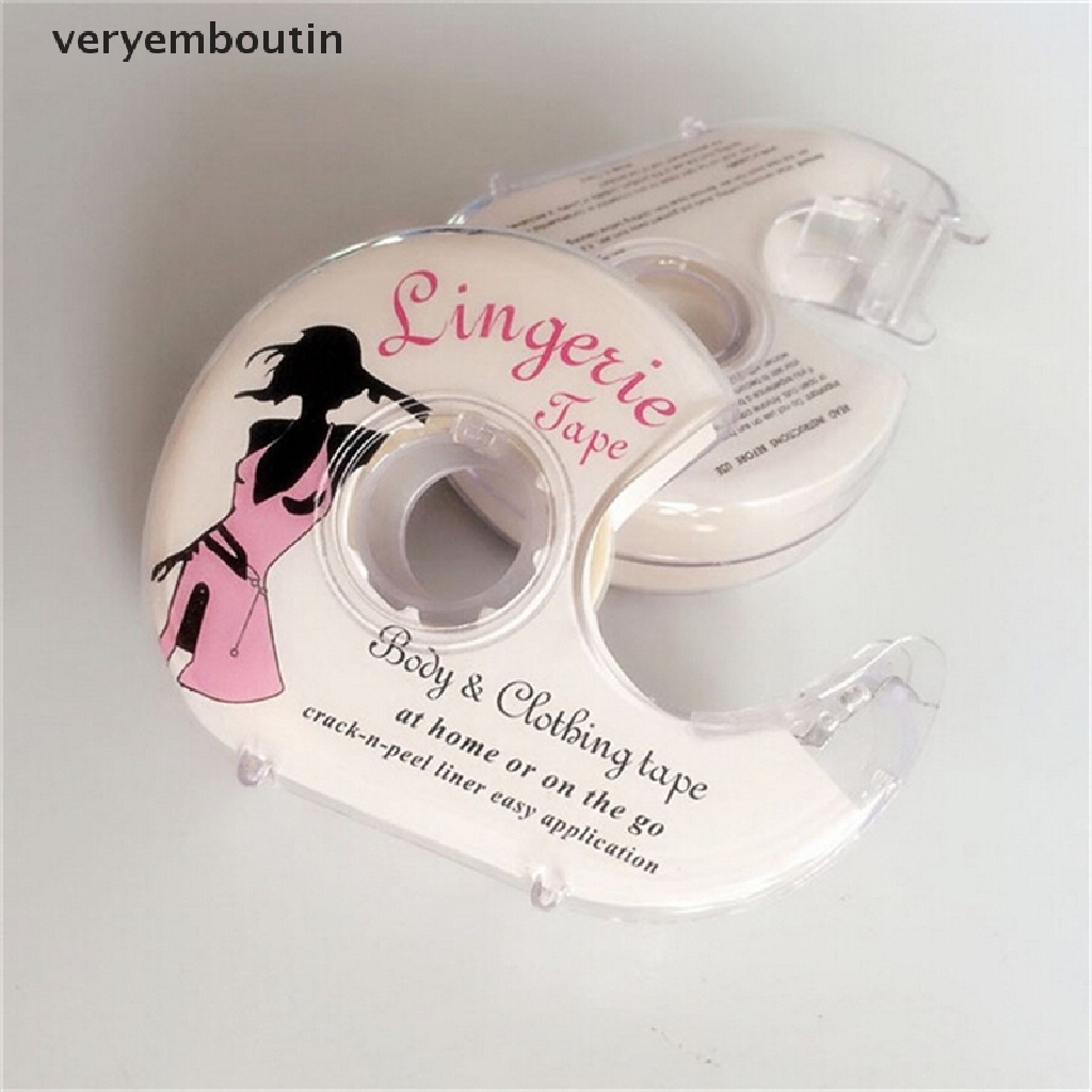 【in】 Fashion Safe Double Sided Adhesive Lingerie Tape Body Clothing Waterproof Tape .
