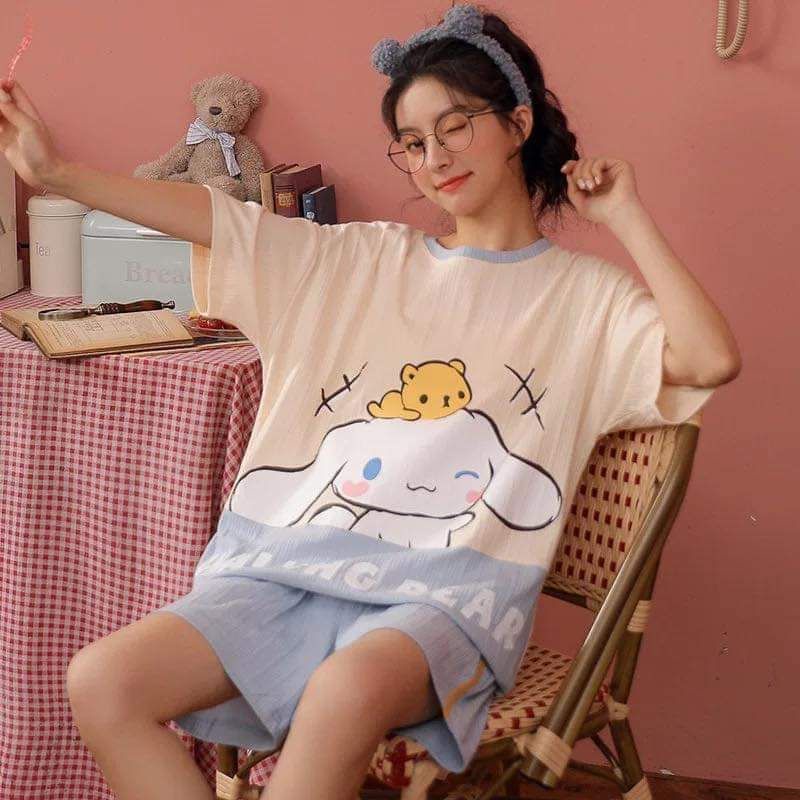 Đồ ngủ, đồ bộ hình nhận vật họat hình cinnamoroll siêu dễ thương