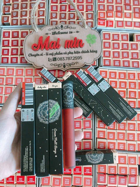 Son kem Black Rouge Cream Mat màu 06 - Đỏ Ấm | Thế Giới Skin Care