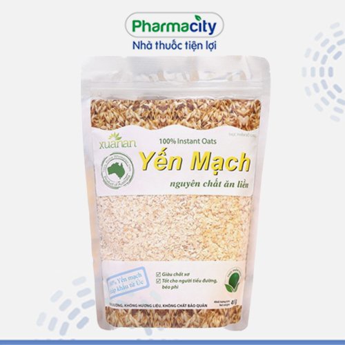 Yến mạch Úc nguyên chất 100% Xuân An (400g/bịch)