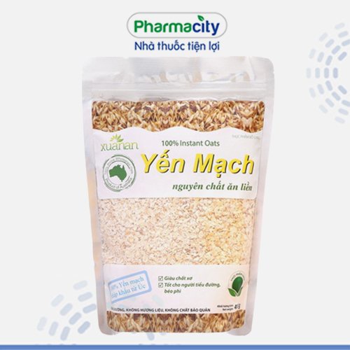 Yến mạch Úc nguyên chất 100% Xuân An (400g/bịch)