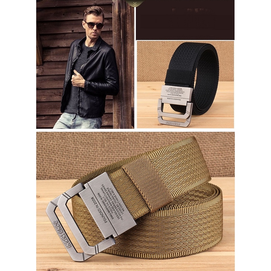 Dây Lưng Nam Đẹp Vải Dù Thời Trang Thắt Lưng Nam Cao Cấp