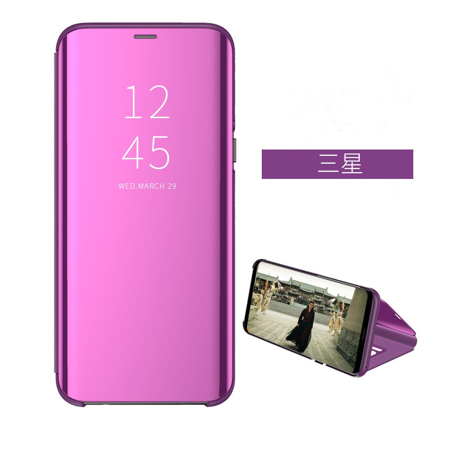 Bao Da Clear View Samsung Galaxy A8 Plus Samsung A7 Samsung A5 Samsung A6 Plus J4 J6 2018 | BigBuy360 - bigbuy360.vn