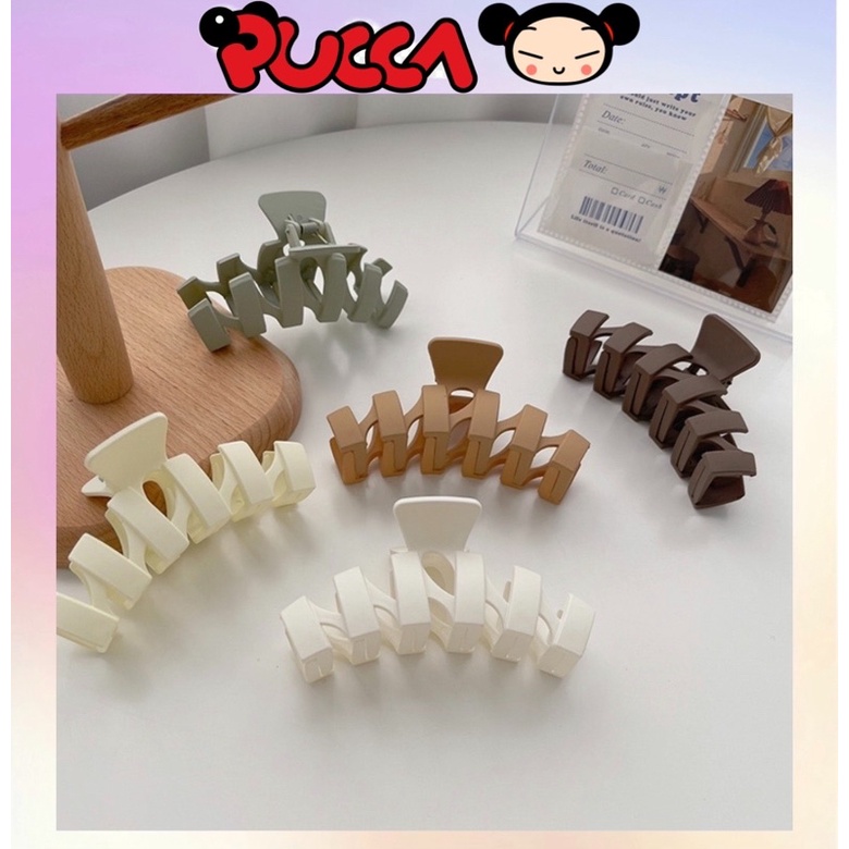 Kẹp Tóc Càng Cua Răng Cá Mập Phong Cách Hàn Quốc