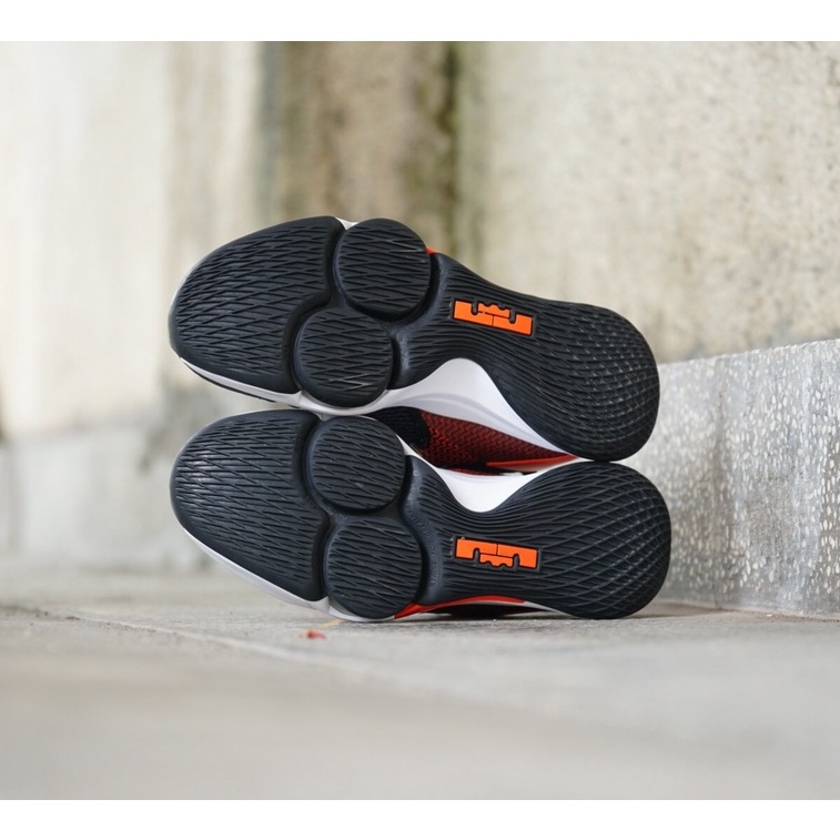 [2hand] Giày Thể Thao NIKE LEBRON WITNESS 4 &quot; TEAM ORANGE &quot; CD0188-003 GIÀY CŨ CHÍNH HÃNG