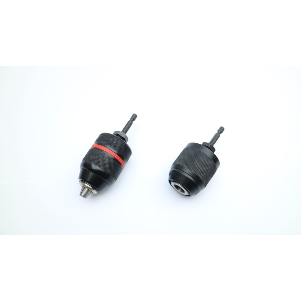 Đầu Kẹp Mang Ranh Kẹp Mũi Khoan AUTO LOCK 13mm,13mm Viền đỏ Bằng Kim Loại