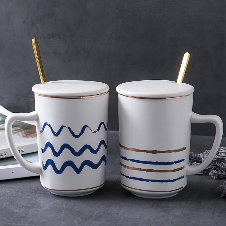 Ly Sứ Cao Cấp Watercolor Pattern
