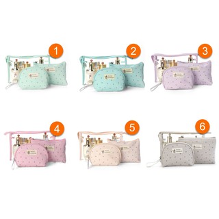 Set 3 túi đựng mỹ phẩm siêu xinh