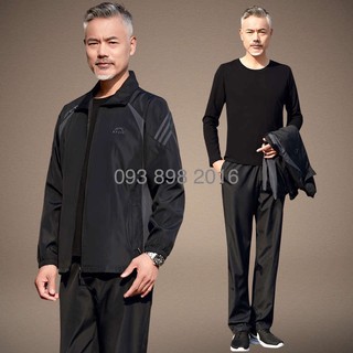 Bộ gió suông cho bố 2 lớp mỏng nhẹ (hàng quảng châu) và loại lót dày