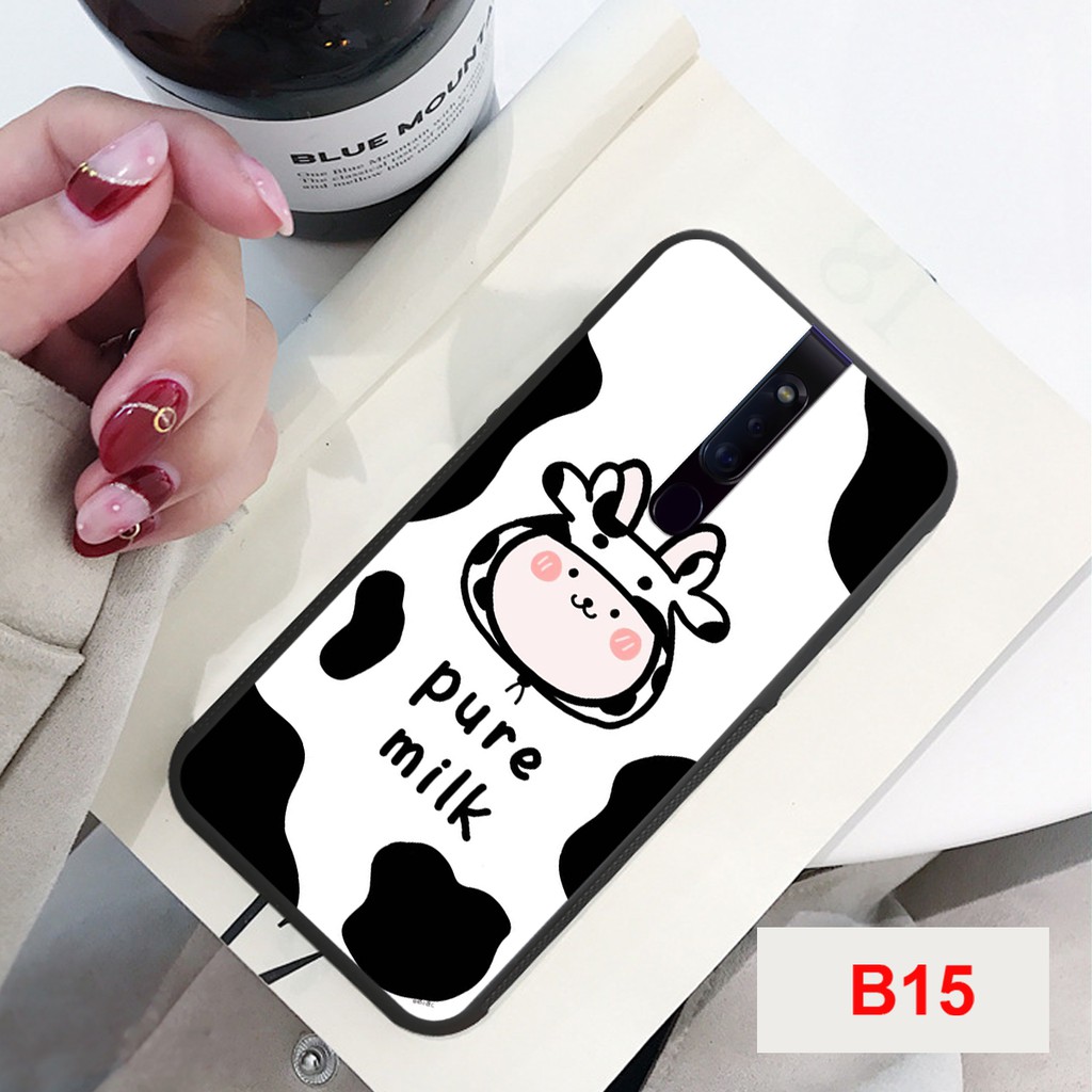 [HOT]ỐP LƯNG OPPO F11/F11 PRO HÌNH BÒ SỮA MOO CỰC CHẤT LƯỢNG