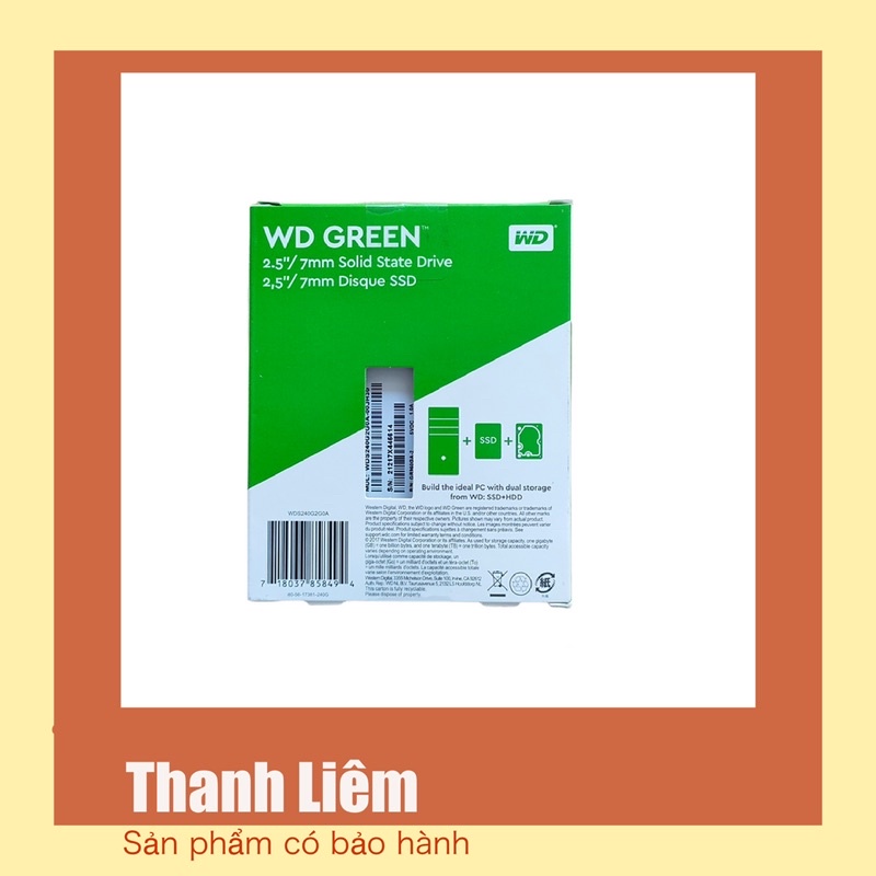 Ổ cứng SSD WD GREEN 240GB