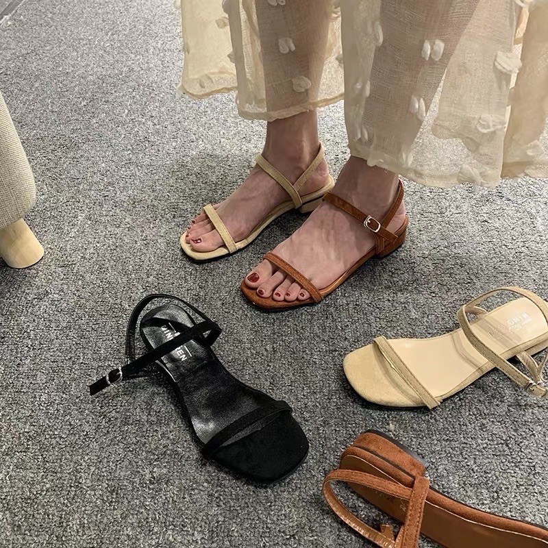 Sandal đan dây 2 kiểu