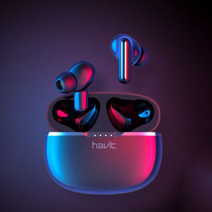 Tai nghe Bluetooth Havit i99 thế hệ mới cảm ứng vuốt trượt - Tai nghe bluetooth TWS I99 hạn chế trễ