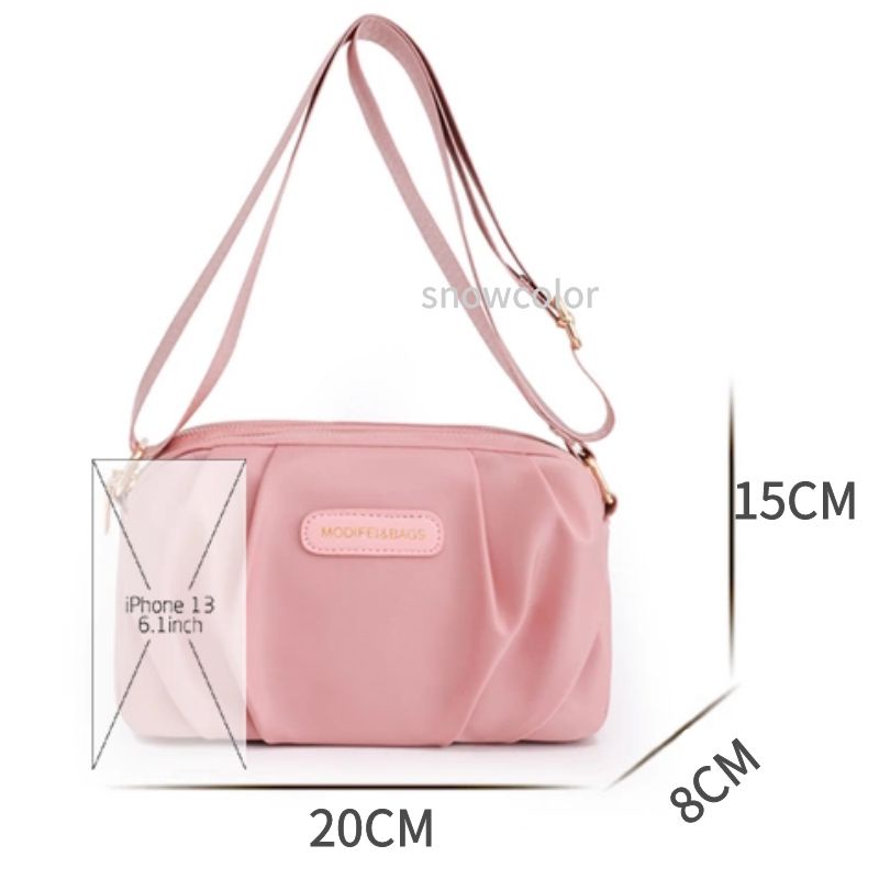 Mini Túi Canvas Đeo Chéo Vai Nhỏ Phong Cách Hàn Quốc Beg Tangan Wanita Murah Cantik Beg Silang Perempuan Cho Nữ