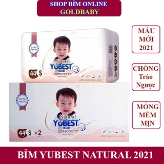 Tã Bỉm Yubest Natural Nâng Cấp Phiên Bản 2021 Quần/Dán Đủ Size S44/M40/L39/XL36/XXL34
