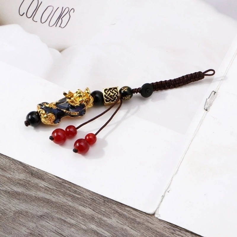 Phụ Kiện Trang Trí Xe Hơi Hình Tỳ Hưu Phong Cách Vintage