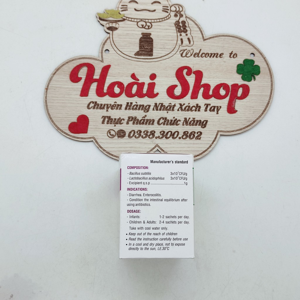 Men tiêu hoá sống Biosubtyl DL hộp 25 gói