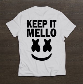 Áo thun biểu tượng MASHMELLO - KEEP IT MELLO 2 mặt chất lừ