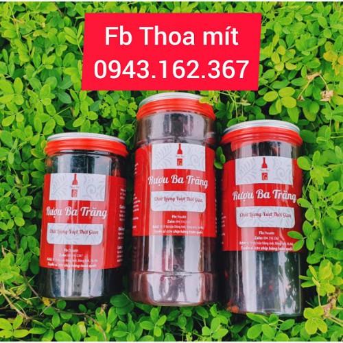 Hũ Ba trăng nếp cẩm 10 trứng gà hạ thổ thêm hạt sen