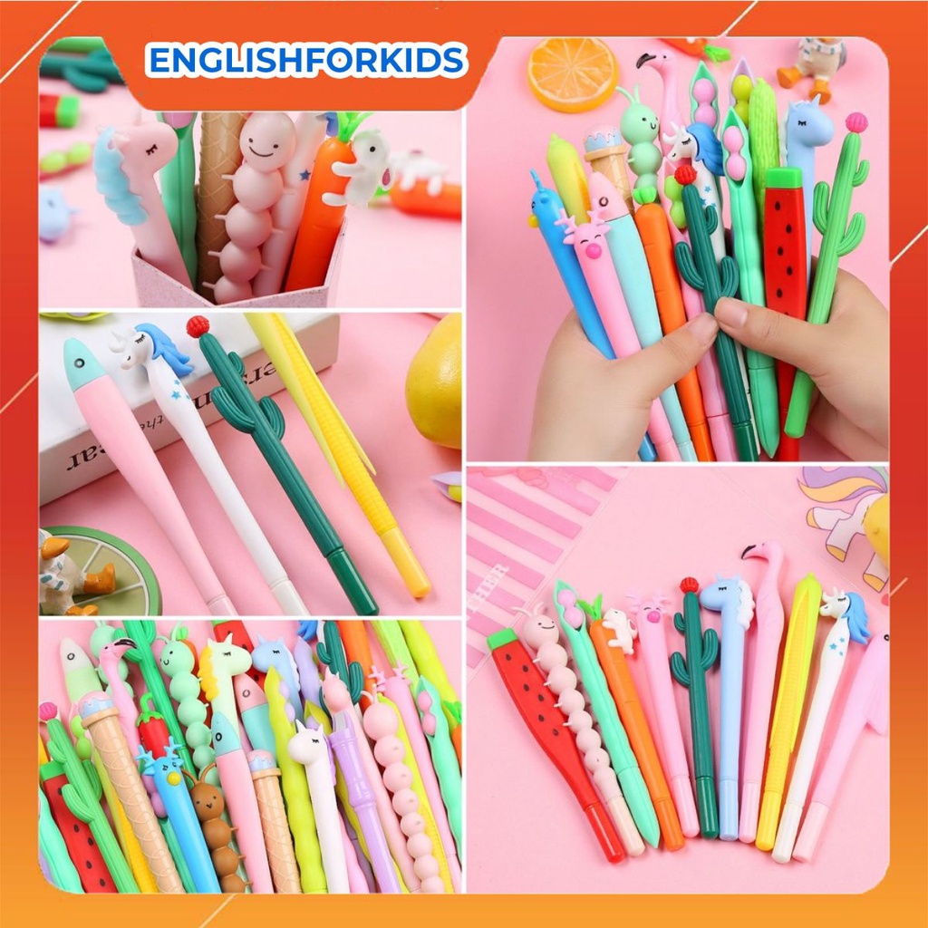 sỉ 100 bút kute đẹp độc lạ