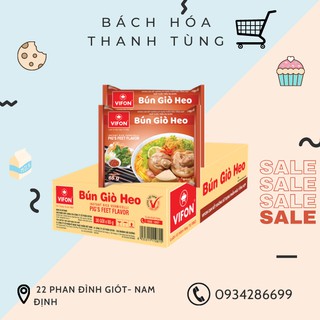 THÙNG BÚN GIÒ HEO VIFON 30 GÓI