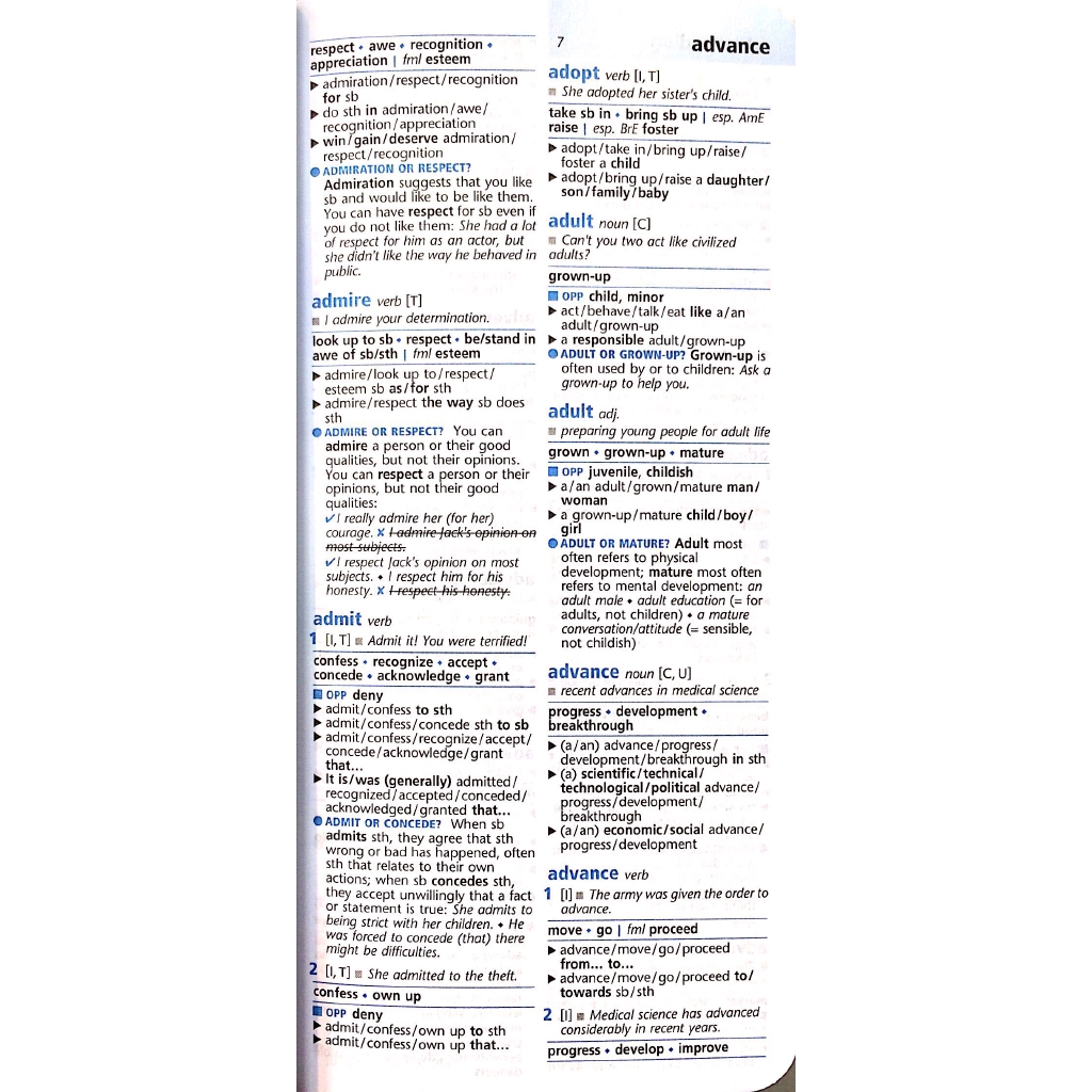 Sách - Oxford Learner’s Pocket Thesaurus Paperback