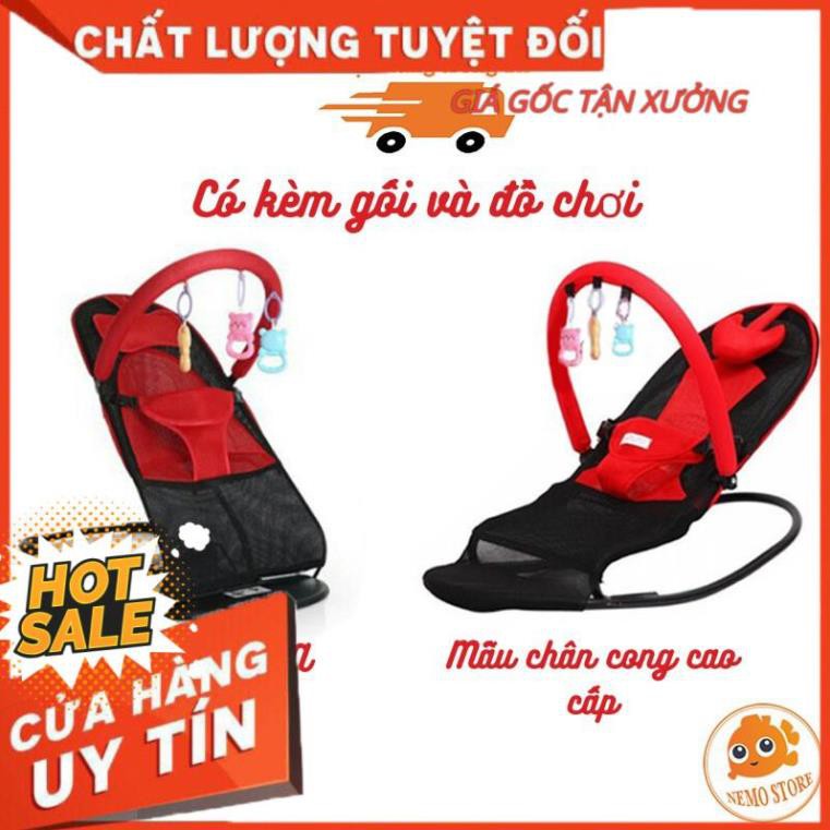 [ Hàng loại 1 dày dặn chắc chắn] Ghế nhún cho bé từ 0 đến 2 tuổi tự rung có đồ chơi an toàn thoải mái cho bé