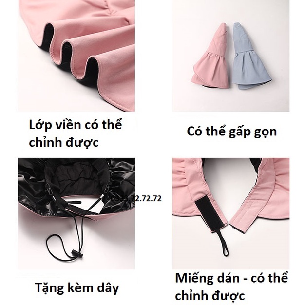 Mũ Chống Nắng Thời Trang 50+ UPF Có Khả Năng Cản Tia UVA UVB Chống Tia Cực Tím