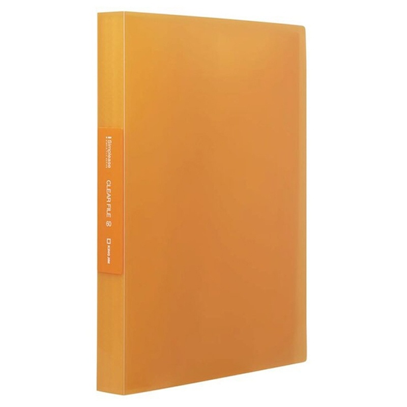 Bìa 60 Lá KingJim 186-60GSV - Orange