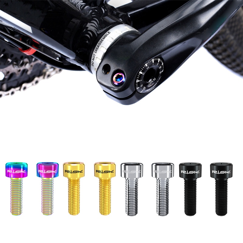 Bộ 2 Ốc Vít Sửa Chữa Đĩa Phanh Xe Đạp Leo Núi Rỗng M6x18