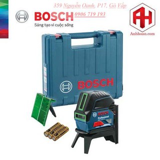 Máy cân mực laser bosch gcl 2-50 cg tia xanh