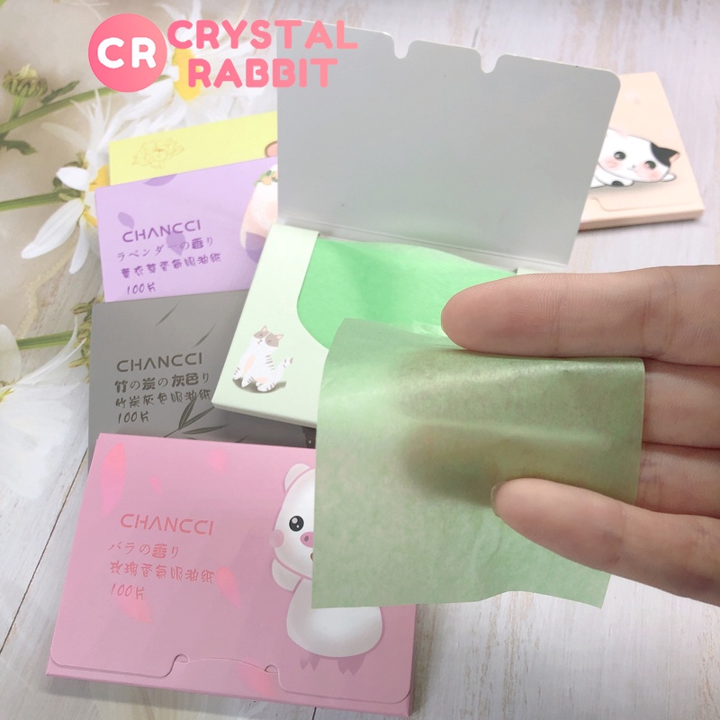 Set 100 Tờ Giấy Thấm Dầu Tiện Dụng