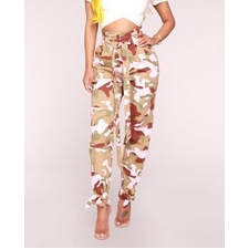 Quần Dài Lưng Cao Họa Tiết Rằn Ri Thời Trang Cho Nữ | BigBuy360 - bigbuy360.vn