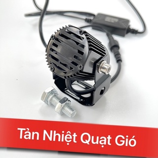 Đèn trợ sáng mini cost vàng pha trắng