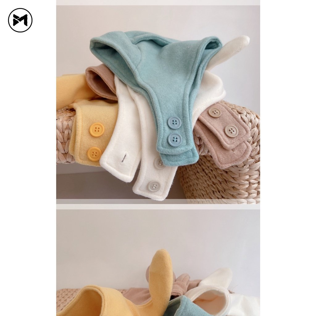 Mũ Tai Thỏ Siêu Dễ Thương Giữ Ấm Cho Bé 1-5 Tuổi