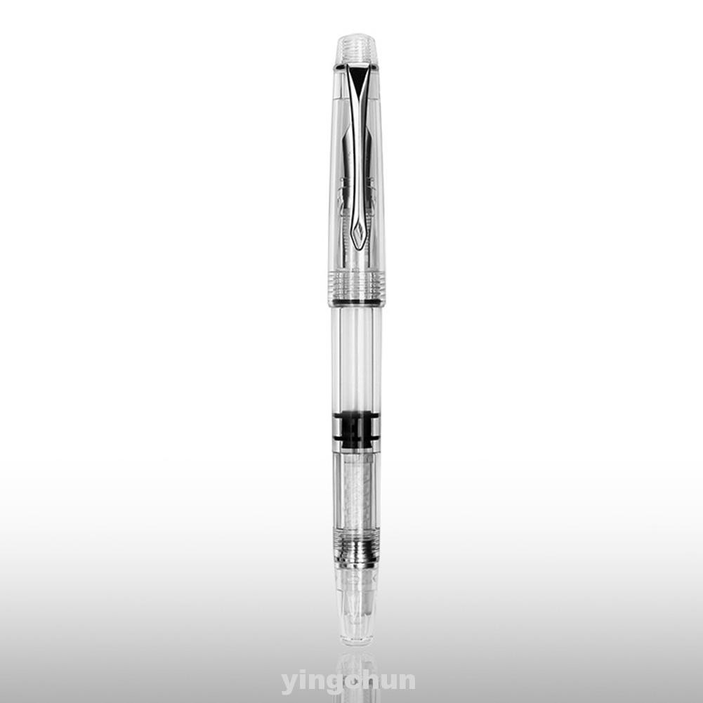 Calligraphy For Students Piston Transparent Penbbs 494 Fountain Pen