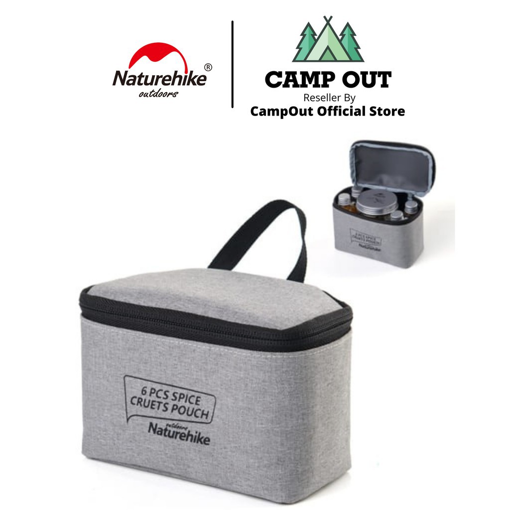 Naturehike đồ cắm trại campoutvn túi đựng gia vị dã ngoại nhựa PET an toàn