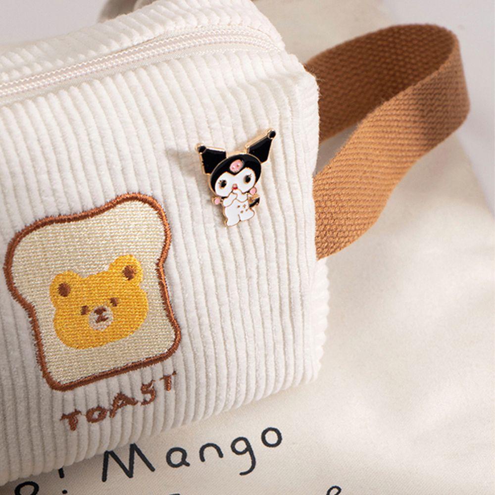 Trâm Cài Áo Dây Xích Phối Lông Phong Cách Vintage Ngọt Ngào Cho Nữ