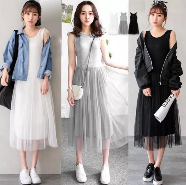 Váy tutu 2 lớp loại 1 liền áo cực xinh