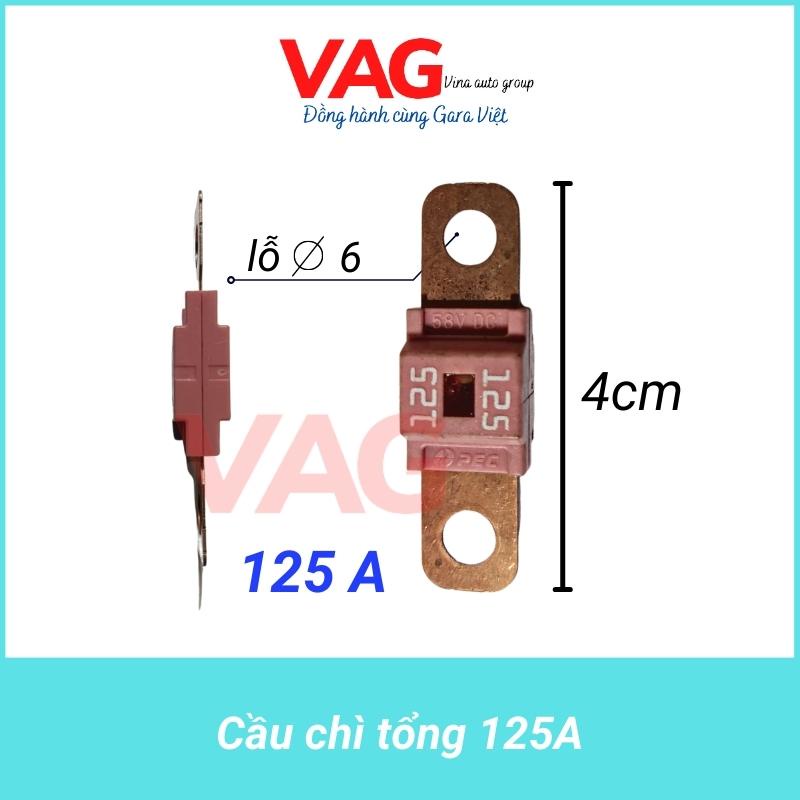 [Mua 5 tặng 1] Cầu chì tổng 250A, 125A, 80A, 70A, 60A dùng cho ô tô, xe tải, máy công trình